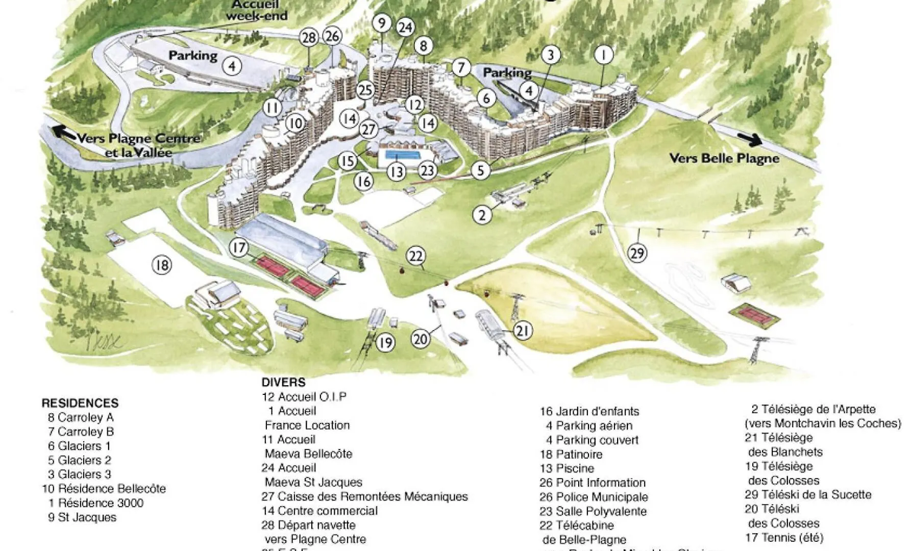 Appartement Residence Carroley B - 2 Pieces Pour 5 Personnes 97 Macot-la-Plagne